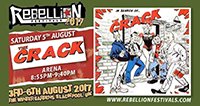 The Crack - Rebellion Festival, Blackpool 5.8.17